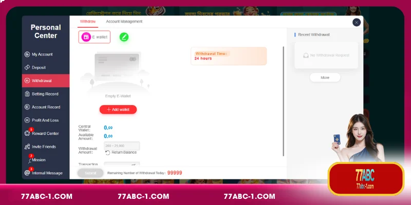 Eligibility Conditions for 77ABC Withdrawals