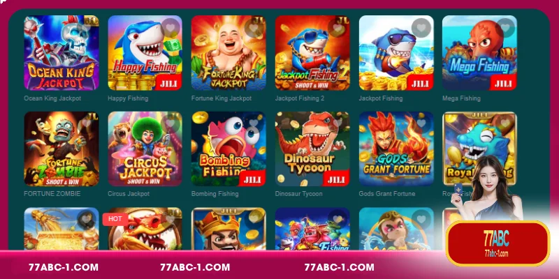 Updates on 3 Outstanding and Exciting Fishing Game Lobbies at 77ABC