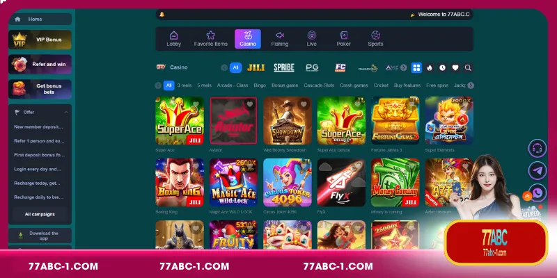 World Class Casino and Slot Games Experience