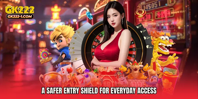 A safer entry shield for everyday access