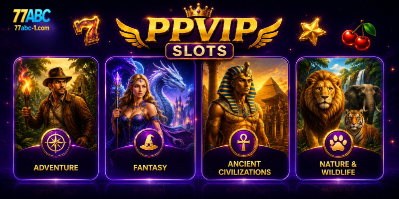Popular Categories Found in PPVIP Slots