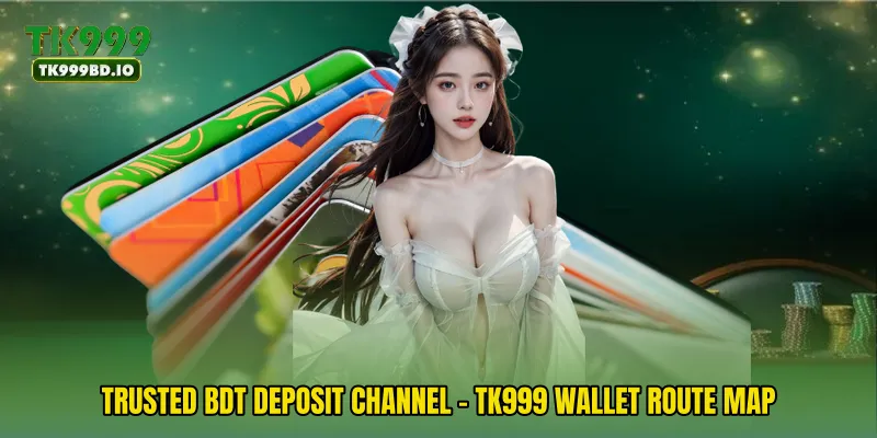 Trusted BDT Deposit Channel - TK999 Wallet Route Map